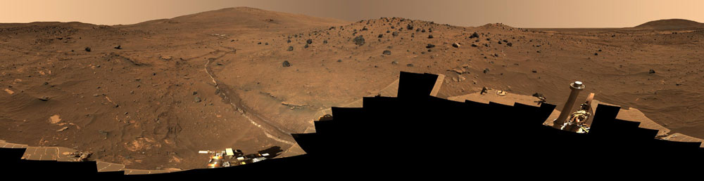 One Long Trip: NASA's Spirit Rover Hits 1,000th Martian Day